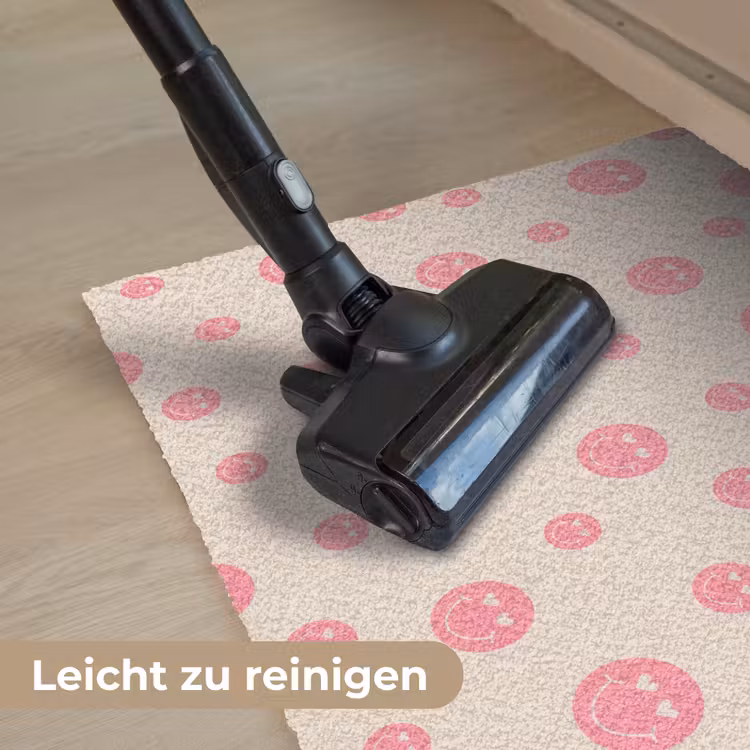 Smiley - Hart - Ogen - Patroon Deurmat klein 898 -reinigen_DE
