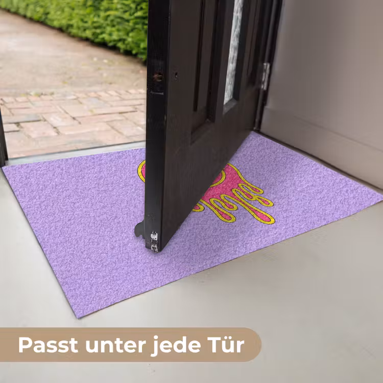 Smiley - Drip - Neon Deurmat klein -USP_DE