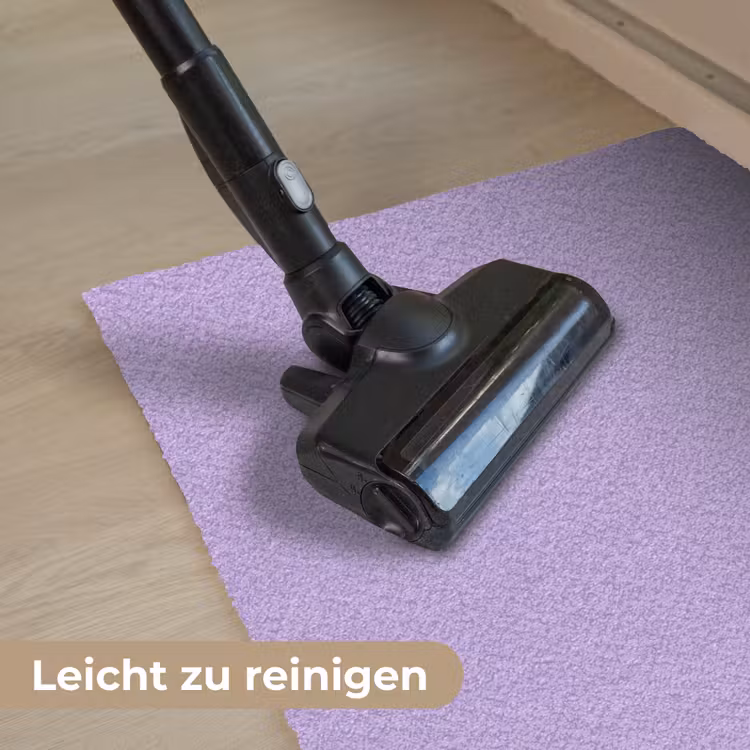 Soft - Lavender - Paars Deurmat klein 898 -reinigen_DE