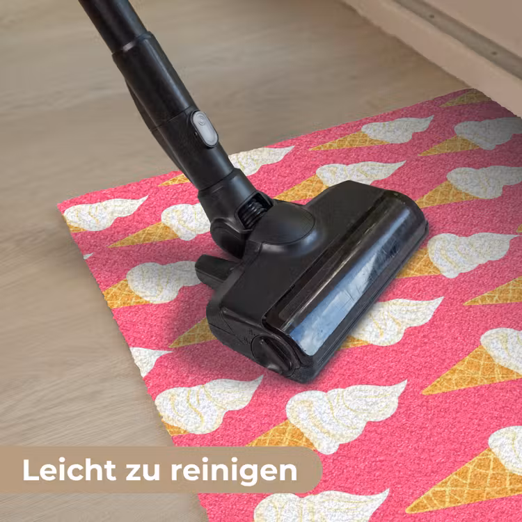 Softijs - Horentje - Roze Deurmat klein 898 -reinigen_DE