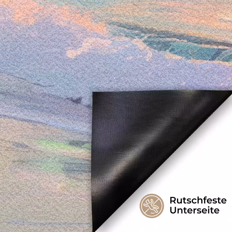 Zomerlicht - Strand - Fonkelende accenten Deurmat klein -antislip_DE