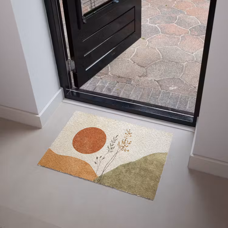 Zon - Abstract - Takken - Oranje Deurmat klein -sfeer5