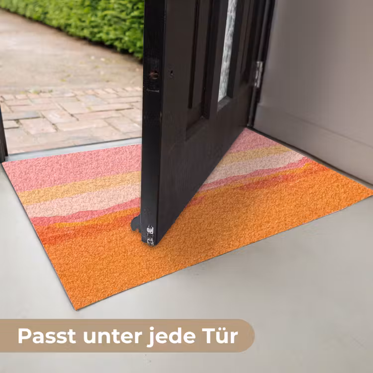 Zon - Abstract - Landschap - Oranje Deurmat klein -USP_DE