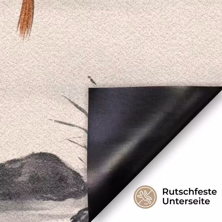 Zon - Japans - Traditioneel Deurmat klein -antislip_DE