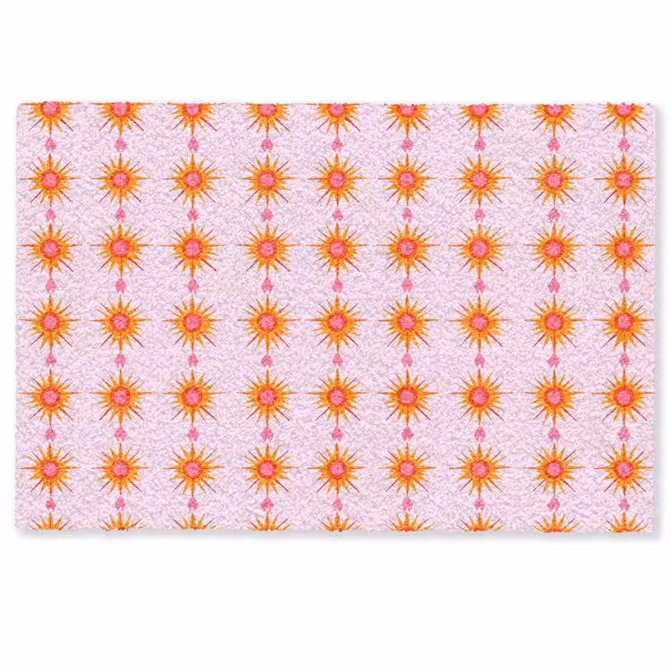 Zon - Motief - Roze Deurmat klein 898 -zkaufland3d