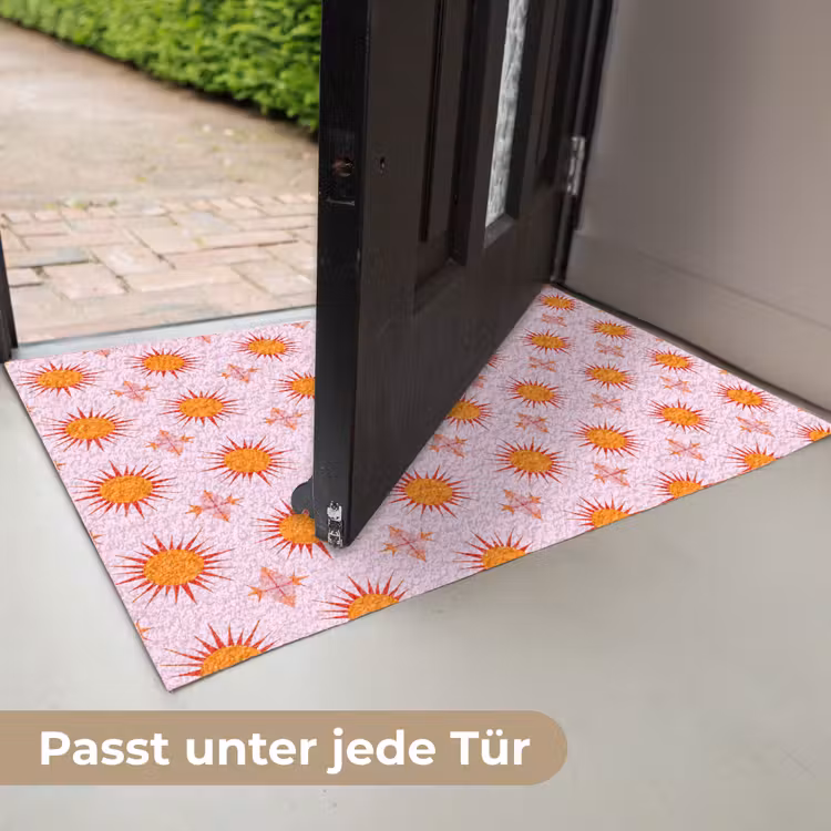 Zon - Patroon - Roze Deurmat klein 898 -USP_DE