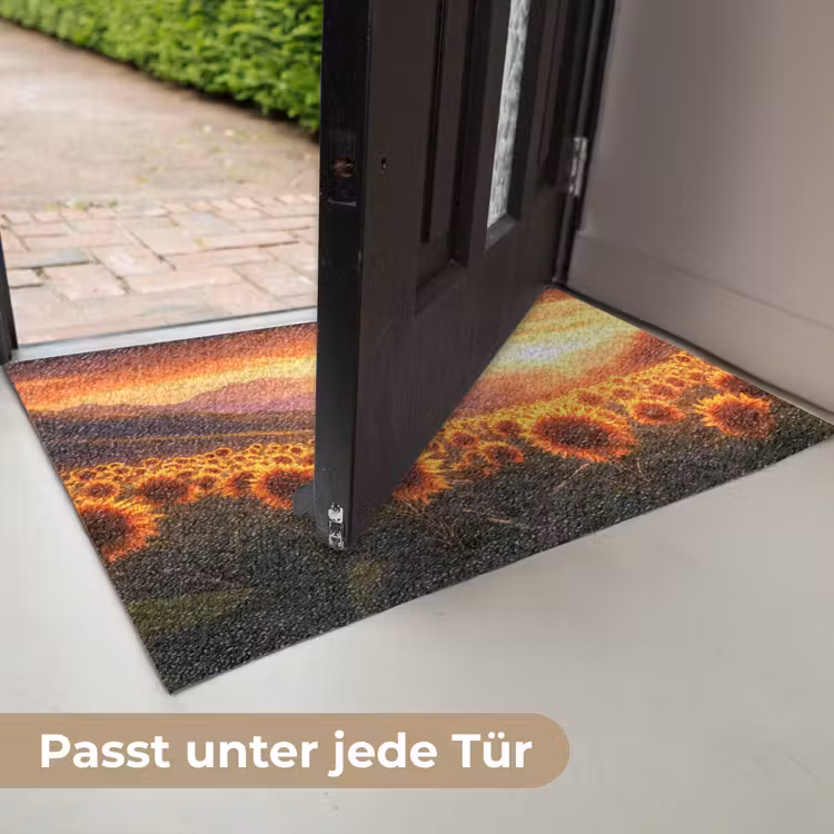 Zonnebloemen - Zonsondergang - Landschap Deurmat klein -USP_DE