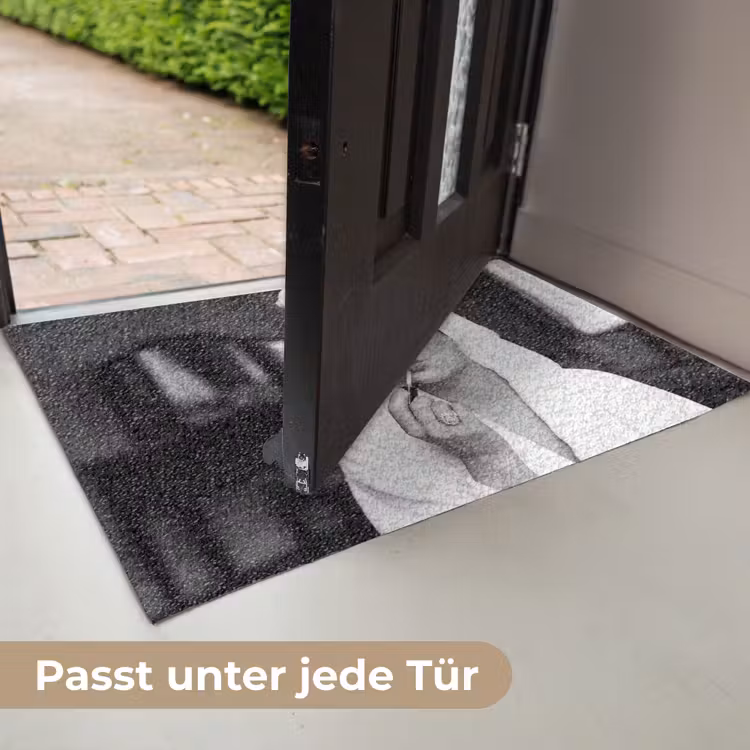 Zonnebril - Vrouw - Zwart - Wit Deurmat klein -USP_DE