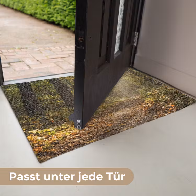 Zonlicht - Bospad - Bomen Deurmat klein -USP_DE