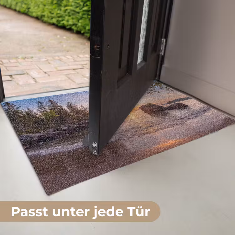 Zonsondergang - Kust - Water - Natuur - Oranje Deurmat klein -USP_DE