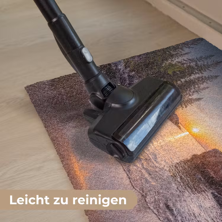Zonsondergang - Kust - Water - Natuur - Oranje Deurmat klein -reinigen_DE