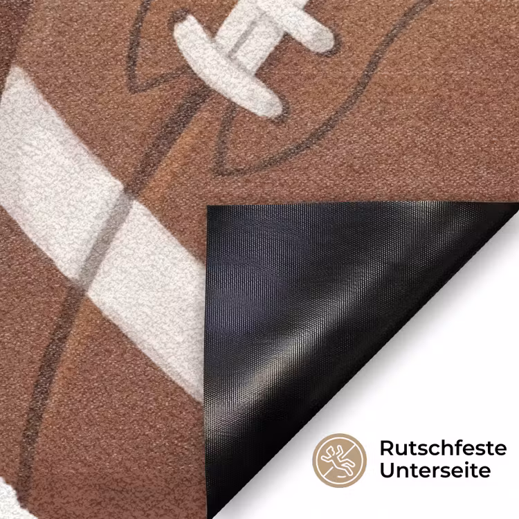 Sport - Ballen - Illustratie Deurmat klein -antislip_DE