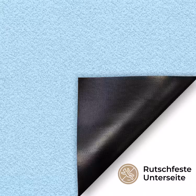 Ster - Today is a good day - Blauw Deurmat klein -antislip_DE