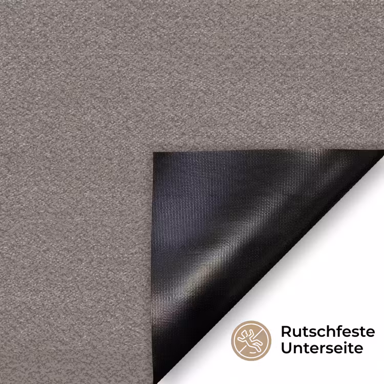 Home - Tekst - Taupe Deurmat klein -antislip_DE