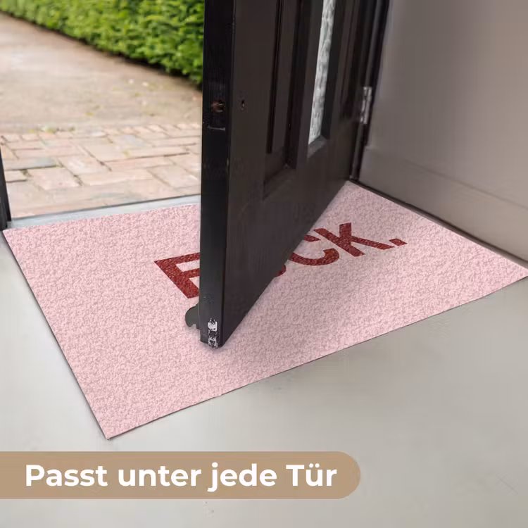 Statement - Krachtig - Roze Deurmat klein -USP_DE