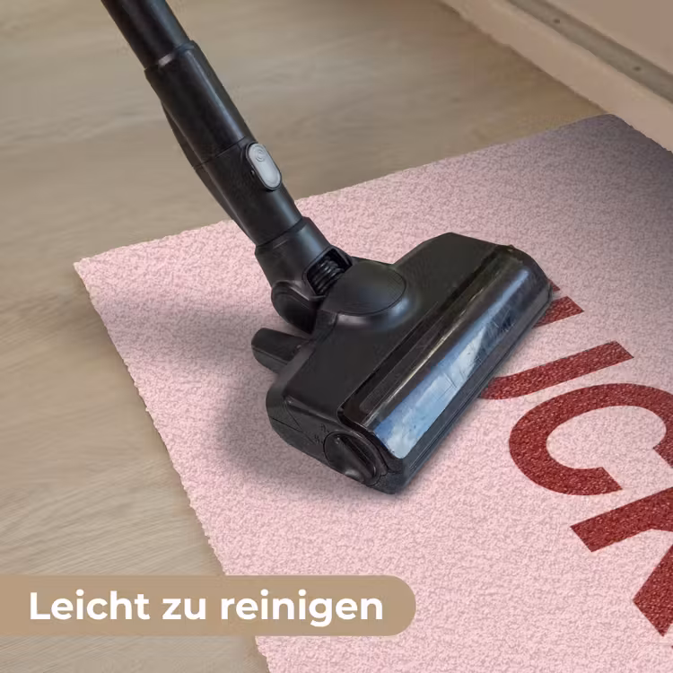 Statement - Krachtig - Roze Deurmat klein -reinigen_DE