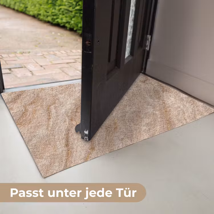 Steen - Ader - Natuur - Modern - Beige Deurmat klein -USP_DE