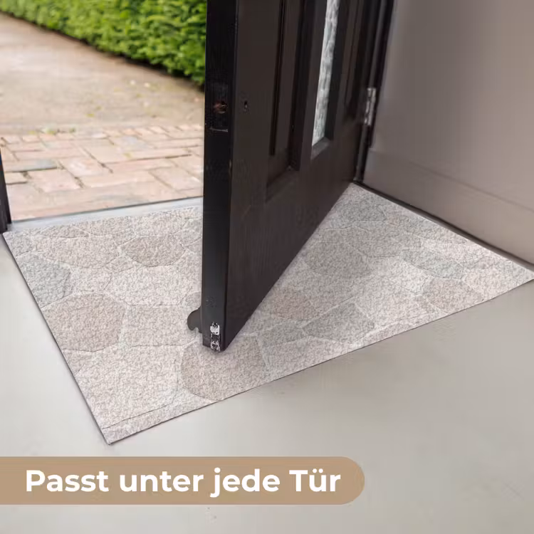 Steen - Patroon - Textuur - Beige Deurmat klein -USP_DE