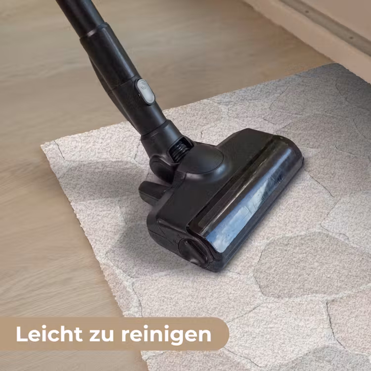Steen - Patroon - Textuur - Beige Deurmat klein -reinigen_DE