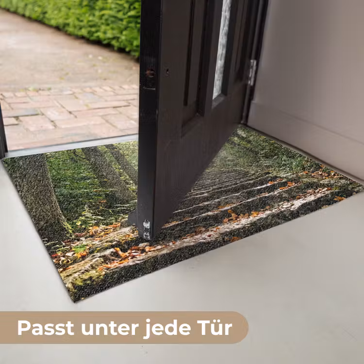 Stenen - Trap - Bos - Natuur Deurmat klein -USP_DE