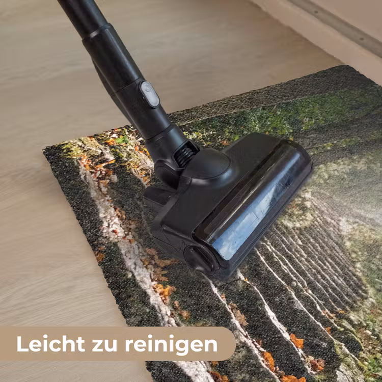 Stenen - Trap - Bos - Natuur Deurmat klein -reinigen_DE