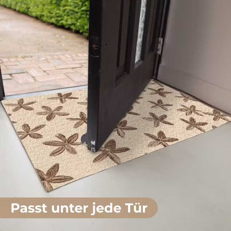 Sterren - Bruin - Natuurlijk Deurmat klein -USP_DE