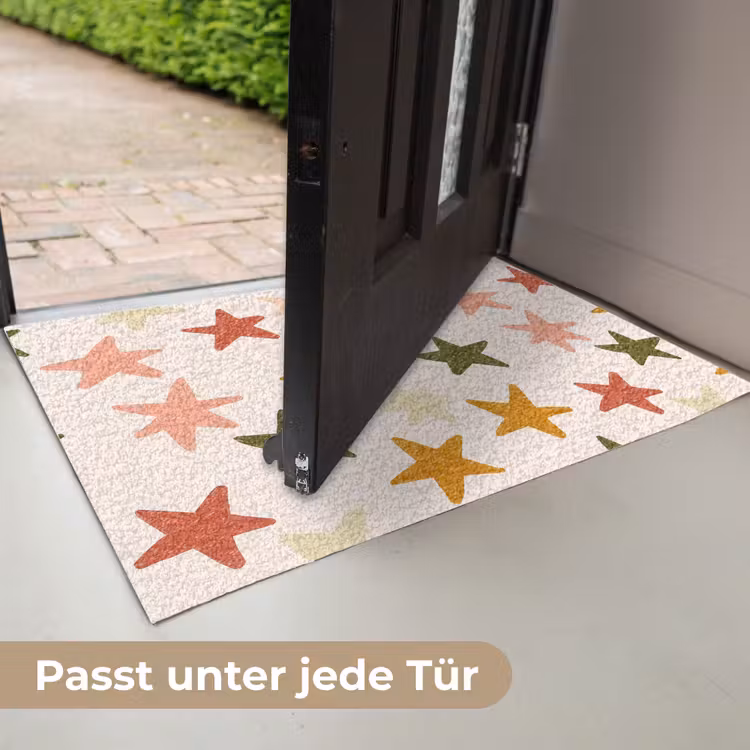 Sterren - Patroon - Kleurrijk Deurmat klein 898 -USP_DE