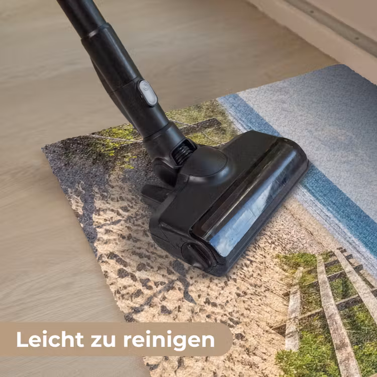 Strand - Zandpad - Oceaan - Natuur Deurmat klein -reinigen_DE