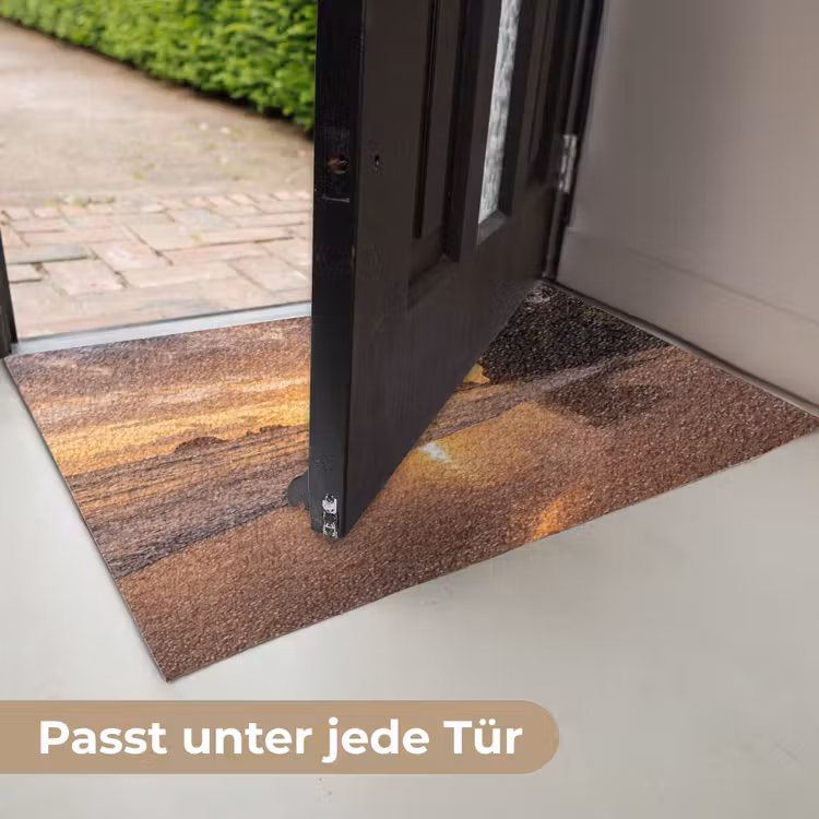 Strand - Zonsondergang - Natuur - Tropisch - Oranje Deurmat klein -USP_DE