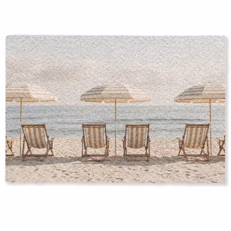 Strand - Stoelen - Parasol Deurmat klein -zkaufland3d