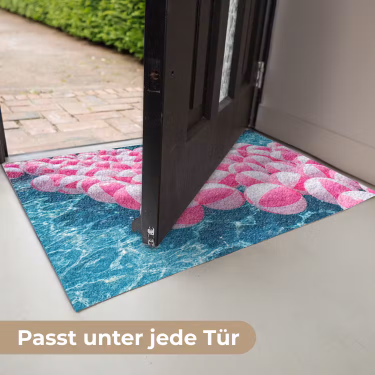Strandballen - Roze - Water Deurmat klein -USP_DE