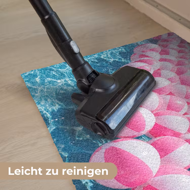 Strandballen - Roze - Water Deurmat klein -reinigen_DE
