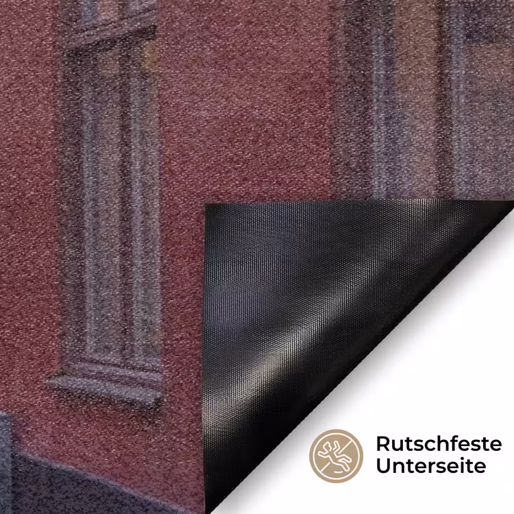 Fußmatte - Straße – Glockenturm – Stadt – Architektur – Historisch - Straat - Klokkentoren - Stad - Architectuur - Historisch Deurmat klein