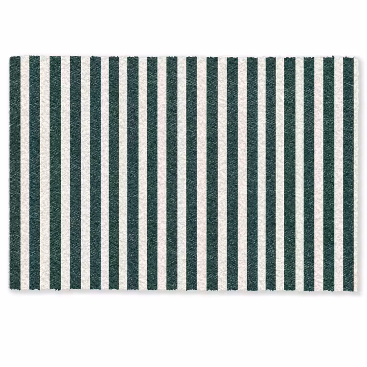 Strepen - Klassiek - Groen Deurmat klein 898 -zkaufland3d