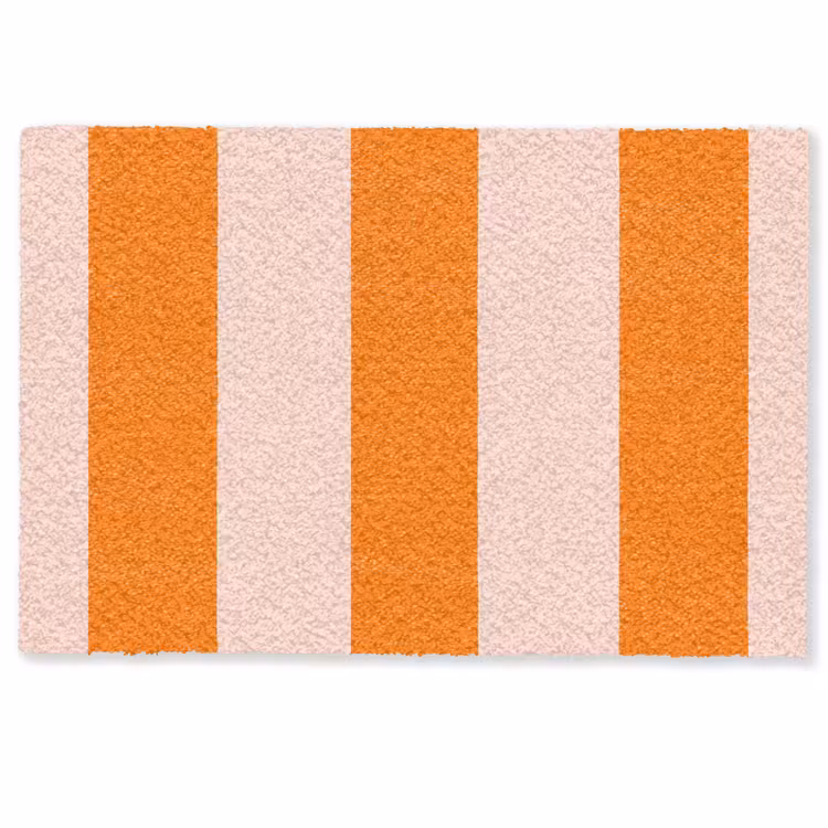 Strepen - Modern - Oranje Deurmat klein 898 -zkaufland3d