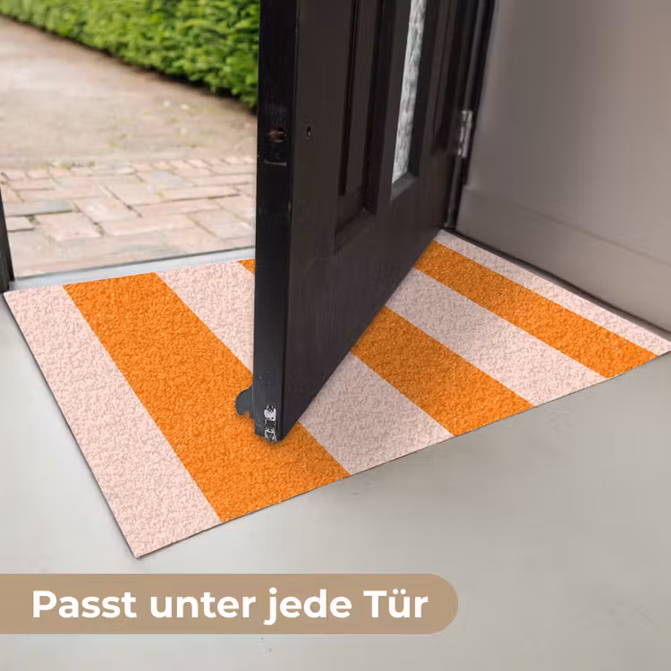 Strepen - Modern - Oranje Deurmat klein 898 -USP_DE