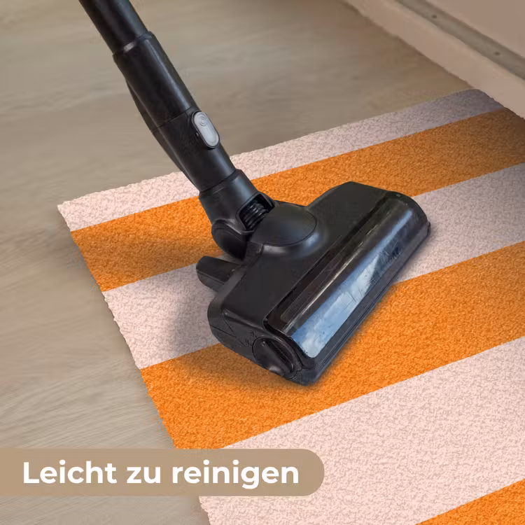Strepen - Modern - Oranje Deurmat klein 898 -reinigen_DE