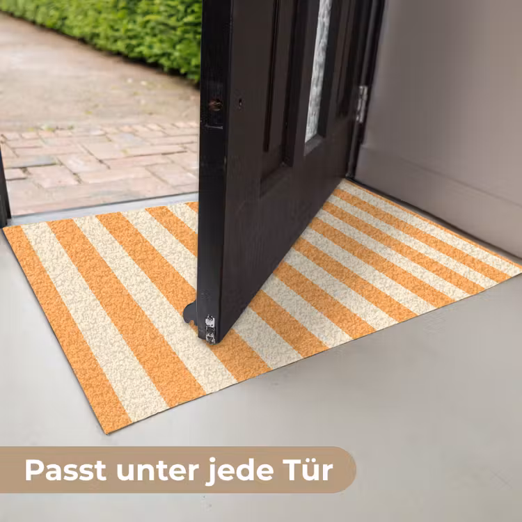 Strepen - Patroon - Oranje Deurmat klein 898 -USP_DE