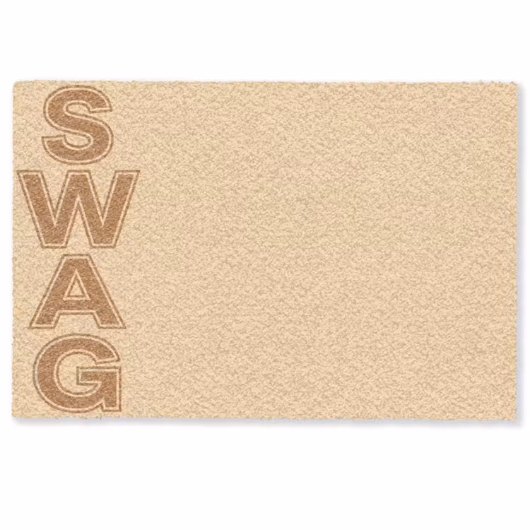 Swag - Bruin - Beige Deurmat klein -zkaufland3d