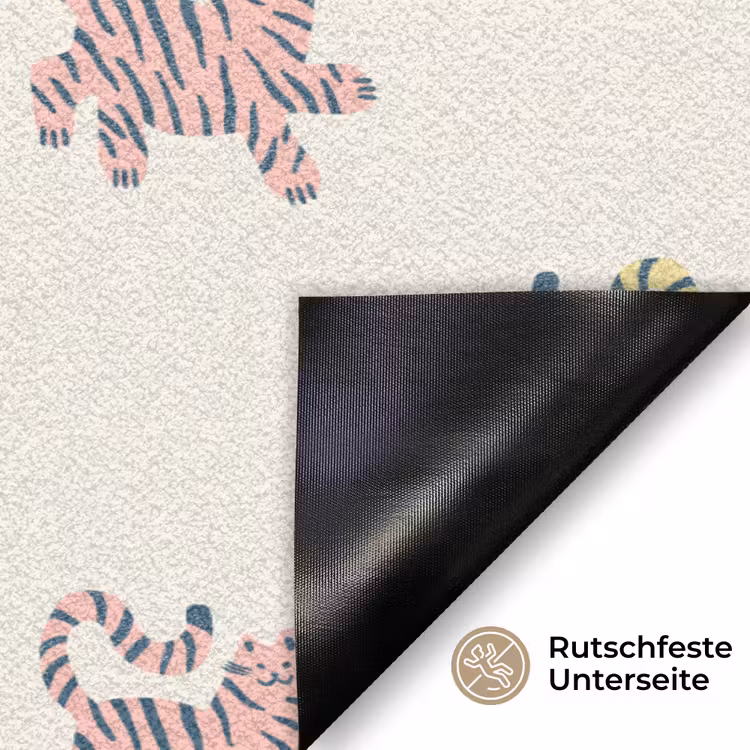 Dansend - Katten - Patroon Deurmat klein 898 -antislip_DE