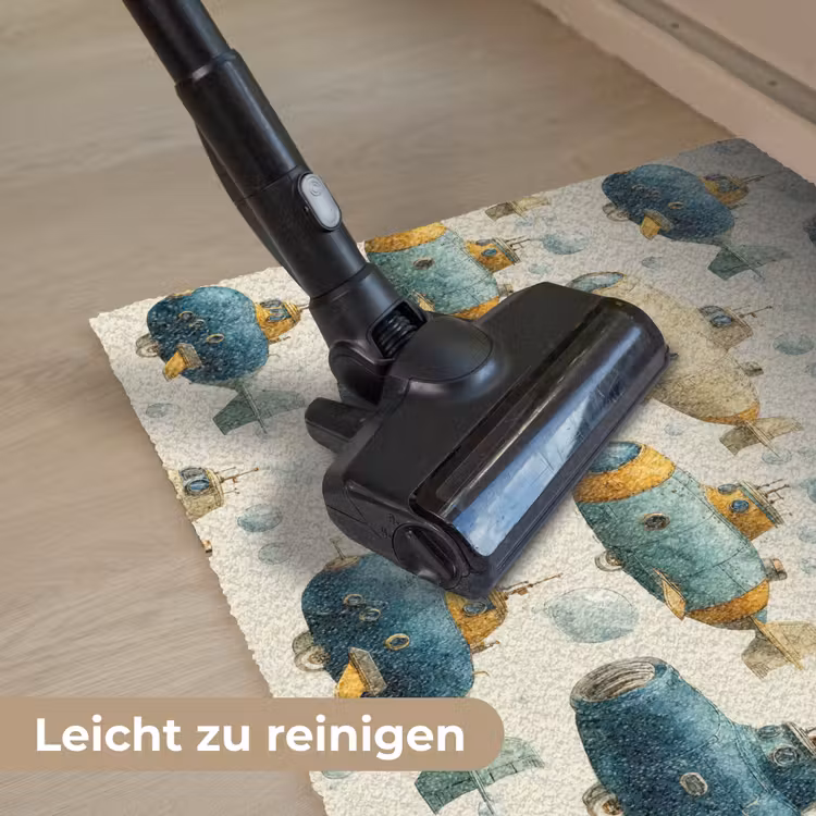 Duikboot - Fantasie - Kleurrijk Deurmat klein 898 -reinigen_DE