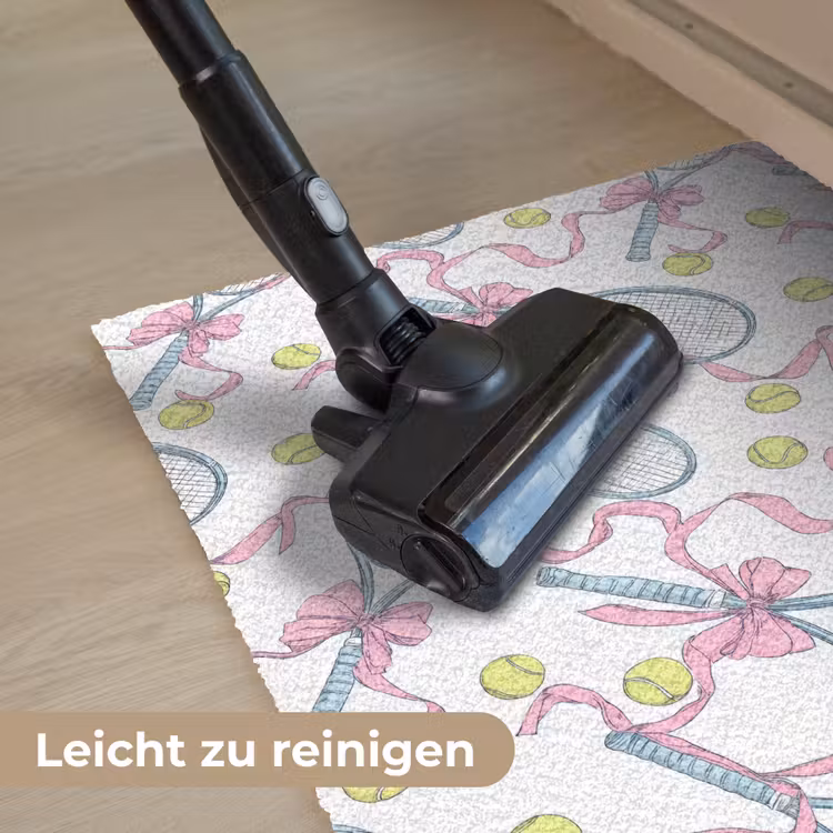 Tennis - Strikken - Kleurrijk Deurmat klein 898 -reinigen_DE