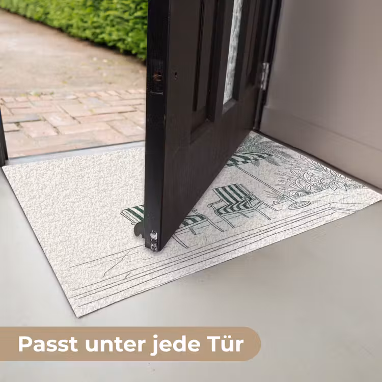 Terras - Illustratie - Groen Deurmat klein -USP_DE