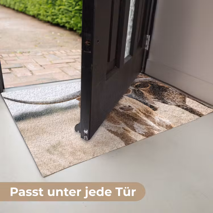 Texas Longhorn - Kalf - Weide - Dieren Deurmat klein -USP_DE