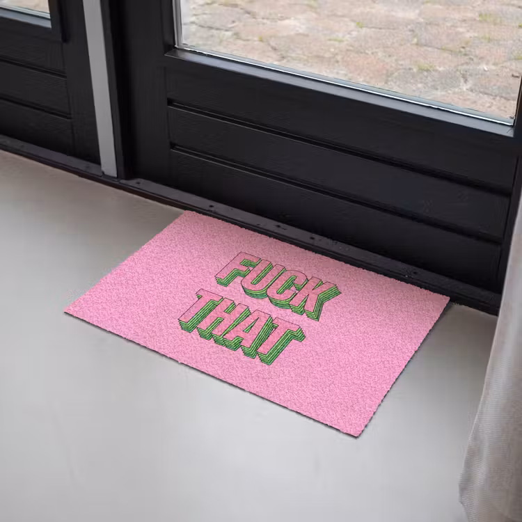 Tekst - Bold - Roze Deurmat klein -sfeer2