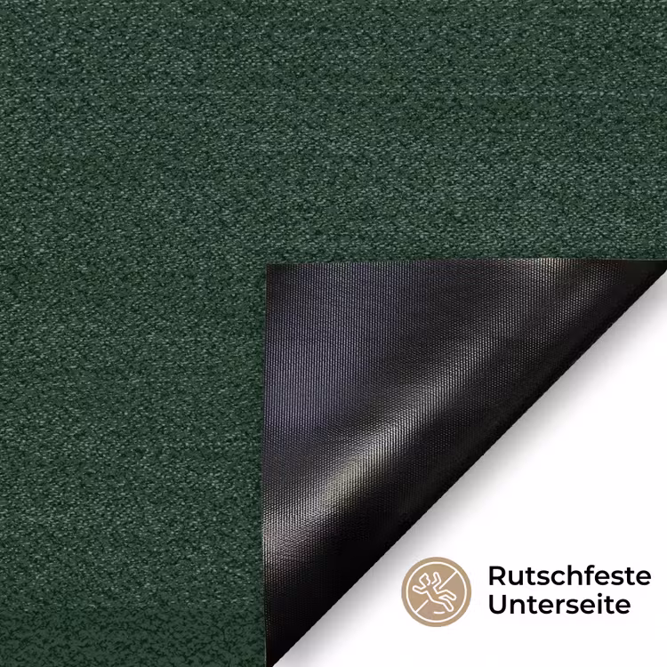 Tekst - Grafisch - Groen - Schaduw Deurmat klein -antislip_DE
