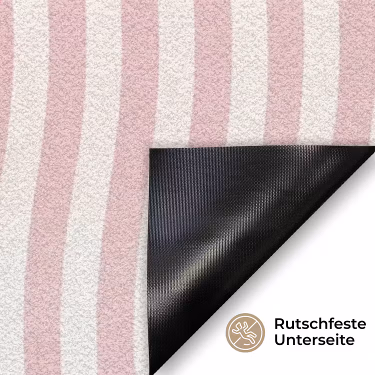 Tekst - Modern - Strepen Deurmat klein -antislip_DE