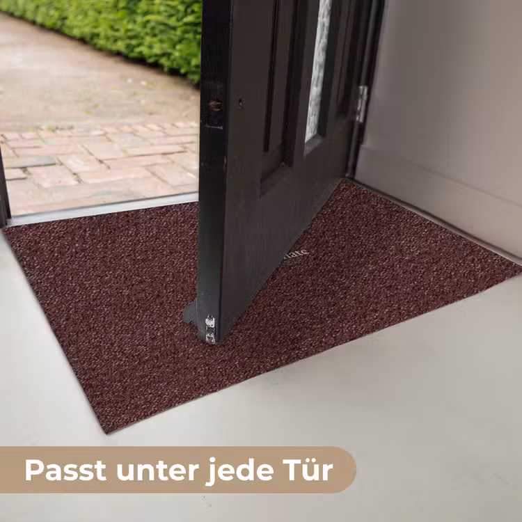 Tekst - Rood - Minimalistisch Deurmat klein -USP_DE