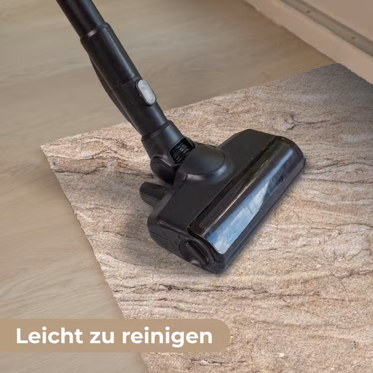 Textuur - Aders - Abstract - Modern - Beige Deurmat klein -reinigen_DE
