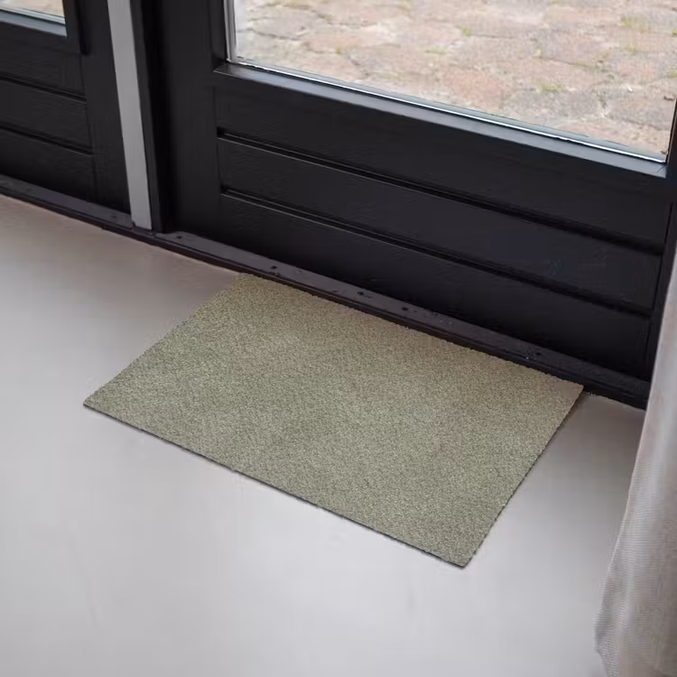 Textuur - Betonlook - Achtergrond - Modern - Groen Deurmat klein -sfeer2